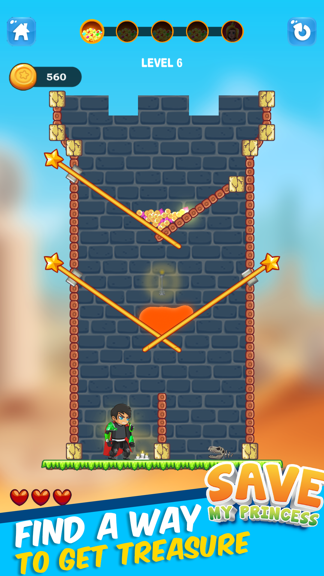 SaveMyPrincessRescueUnityProject_sellanycode_screenshot_1642859940