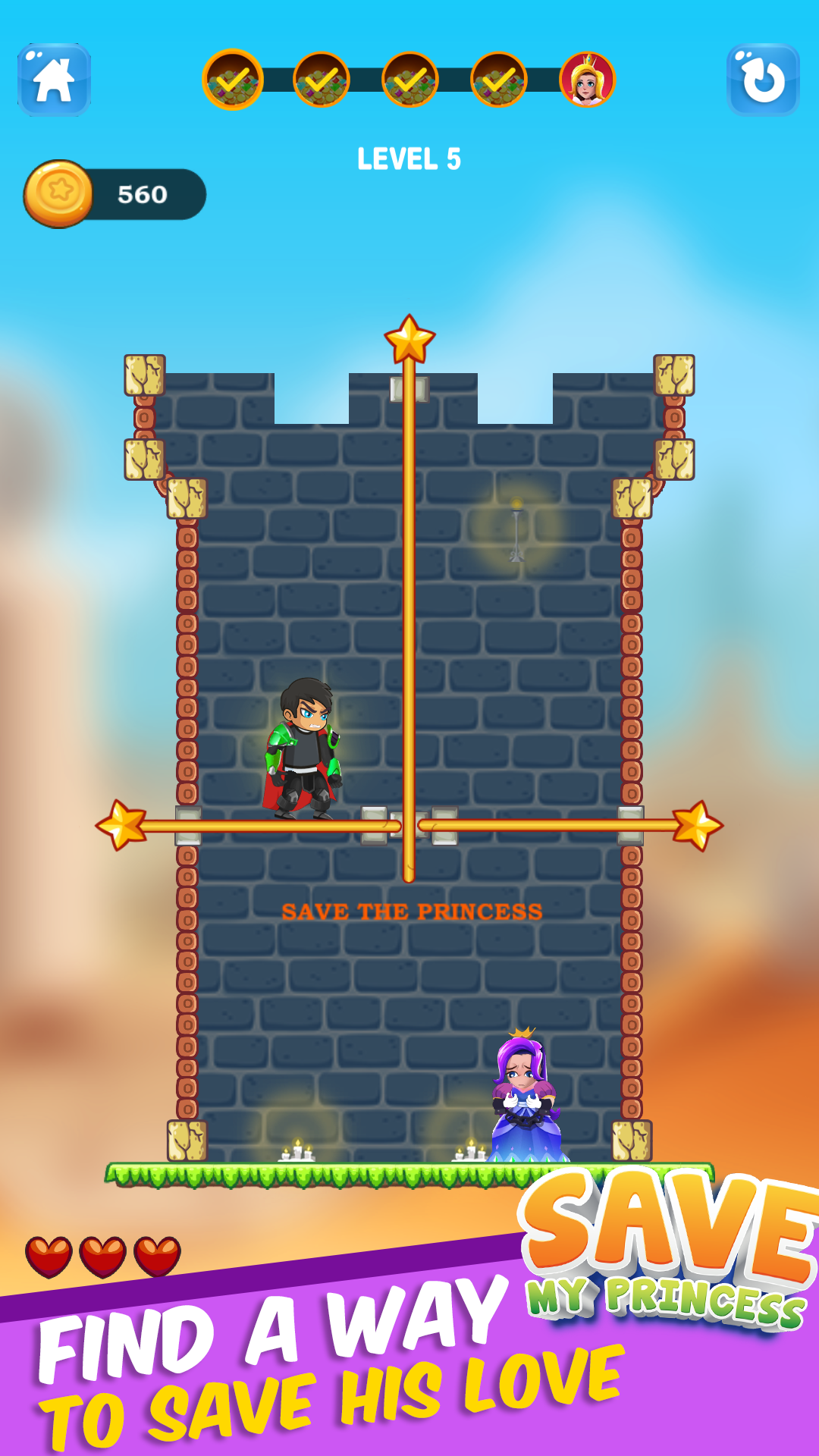 SaveMyPrincessRescueUnityProject_sellanycode_screenshot_1642859942