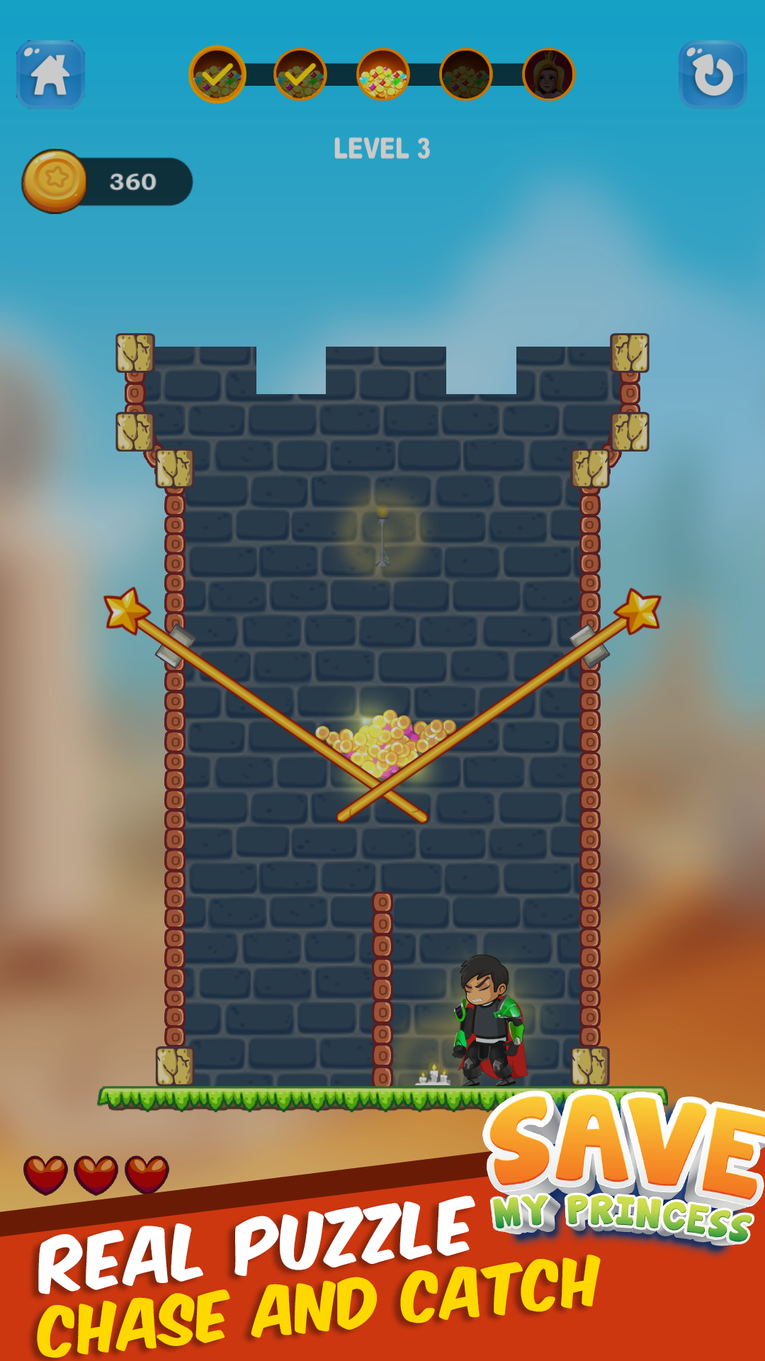 SaveMyPrincessRescueUnityProject_sellanycode_screenshot_1642859946