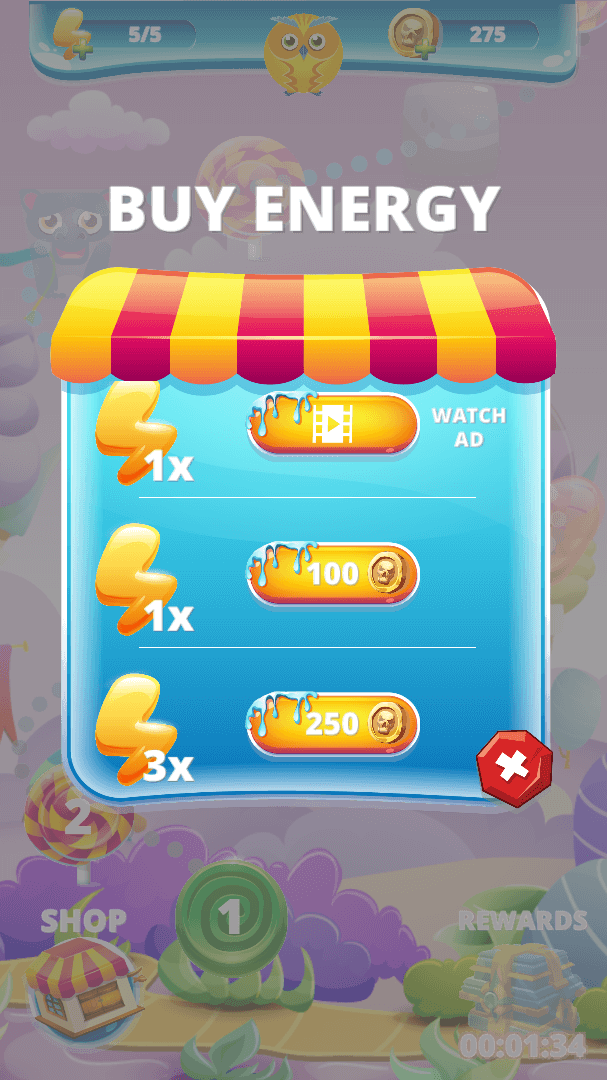 SweetyShapesPhysicsMatch3_sellanycode_screenshot_1630277945