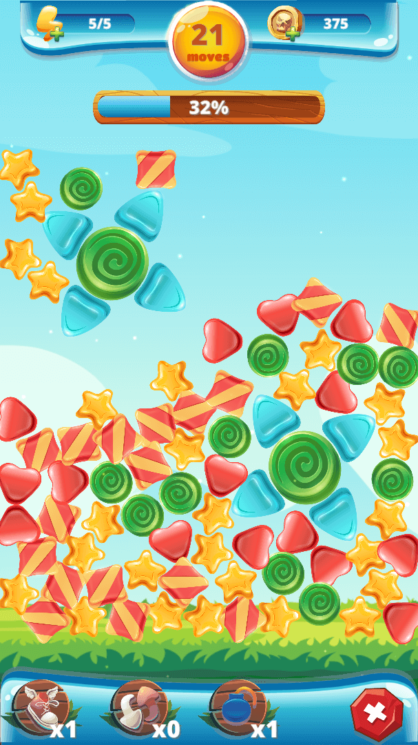 SweetyShapesPhysicsMatch3_sellanycode_screenshot_1630277949